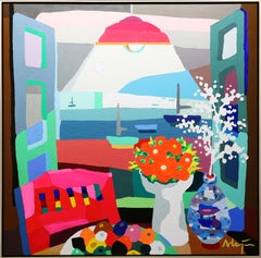 Coast Views: Pop Inspired Landscape Painting
