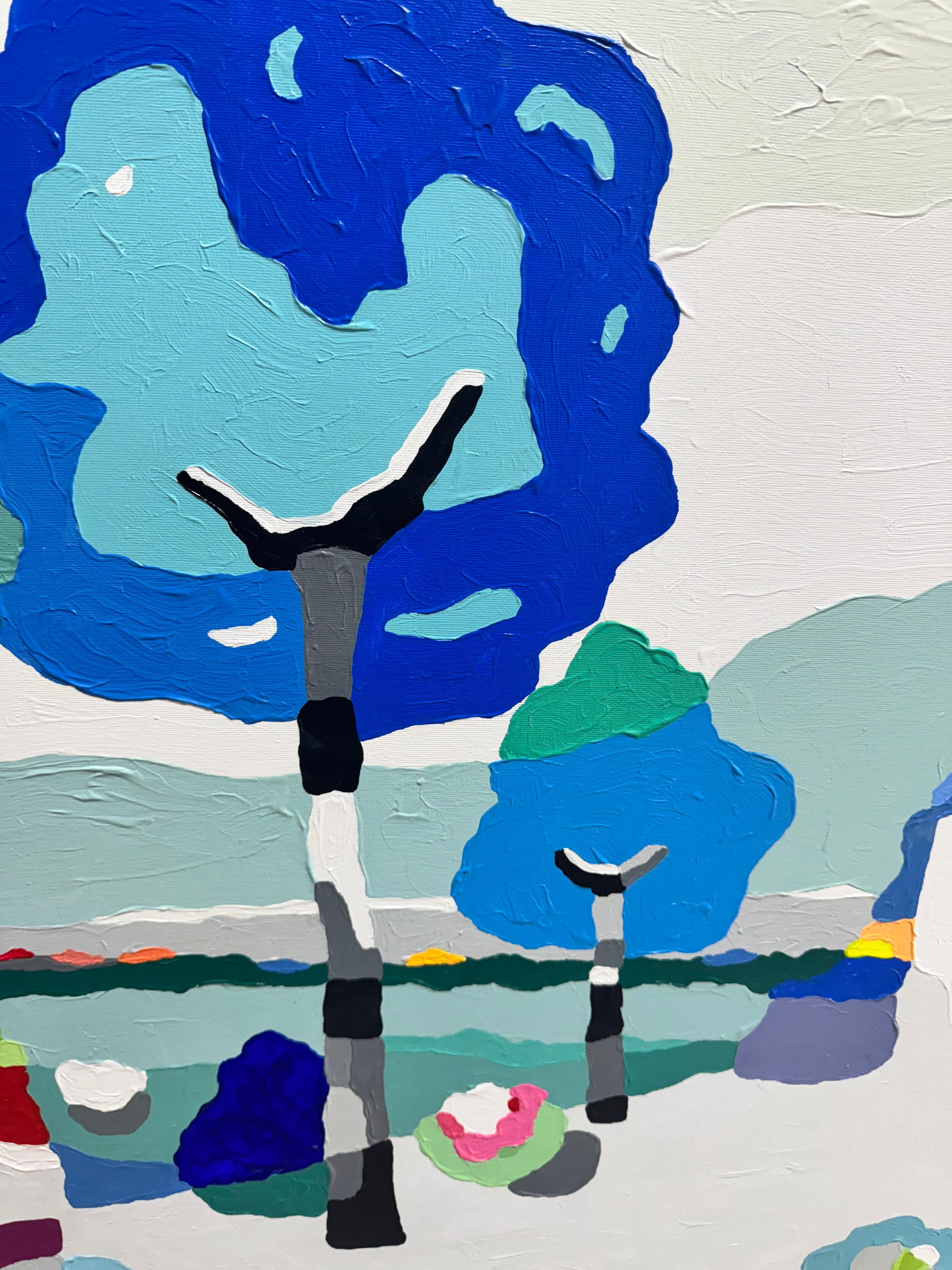 Up & Up Hill - Painting di Alejos Lorenzo