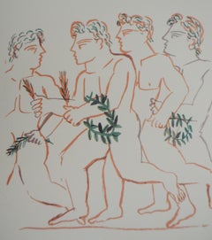 Olympic Games : Marathon Runners - Offset print - Printed signature, 2004