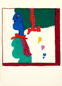 Tête by Alekos Fassianos, 1977
