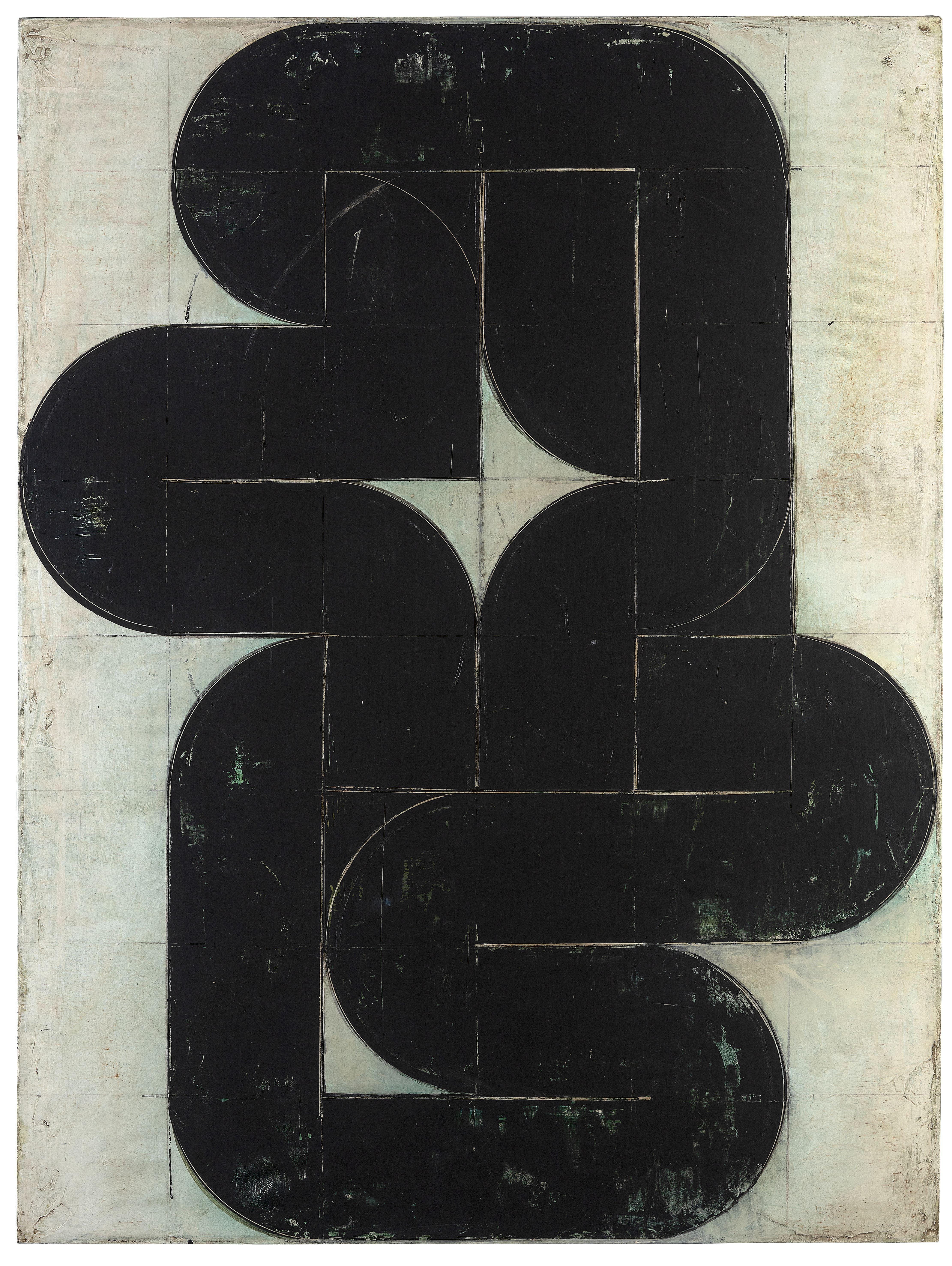 Aleksandar Bezinovic Zeitgenössische Geometrische Abstraktion Schwarz Weiß Minimalistisch