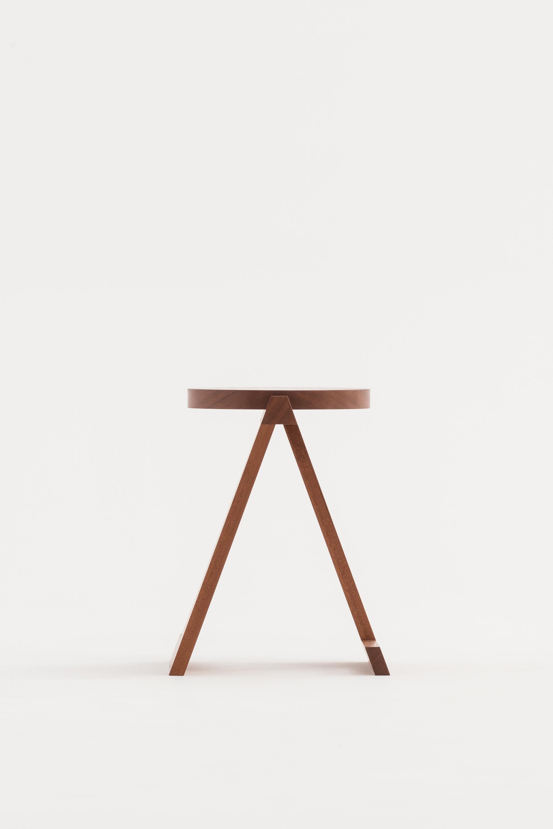Contemporary Aleksander Oniszh Pawn Stool by Nów For Sale