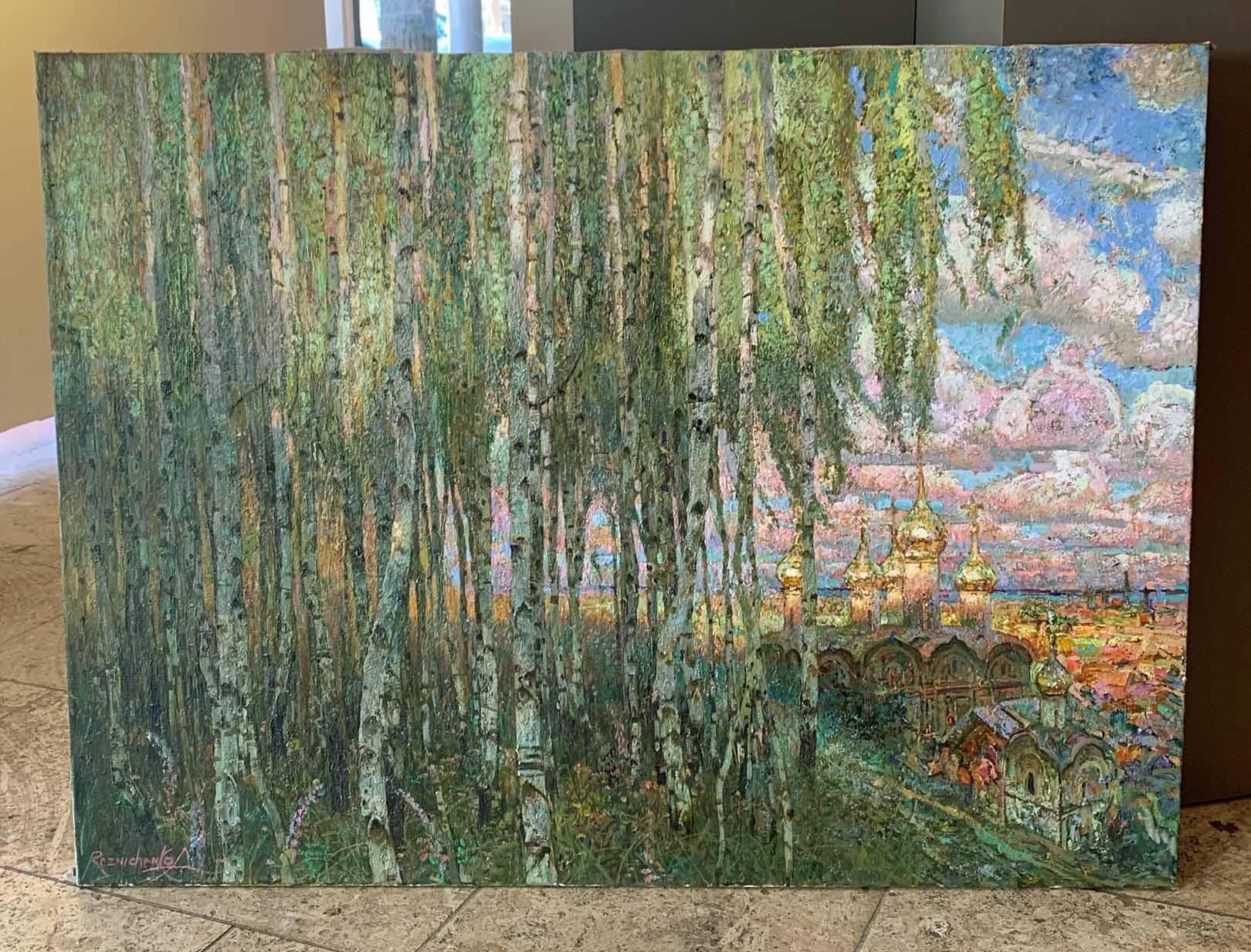 Aleksandr Reznichenko Landscape Painting - Golden Bell