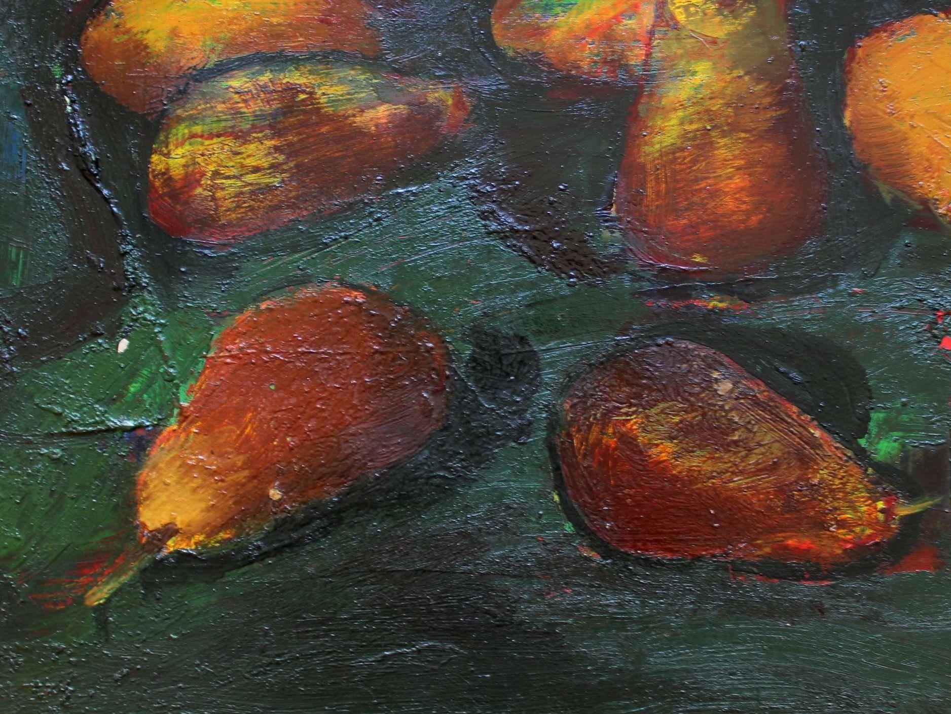 Karton/Öl, 39x50 cm. (Abstrakter Expressionismus), Painting, von Aleksandr Rodin (1922-2001)
