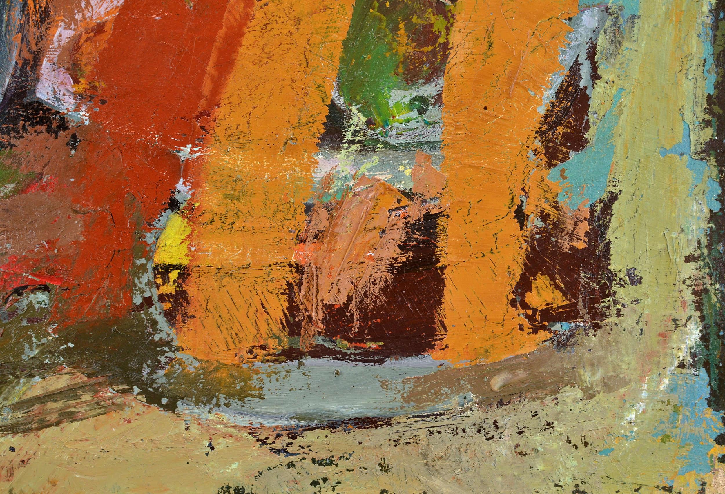 Ciudad , óleo/lienzo, 65x74 cm en venta 2