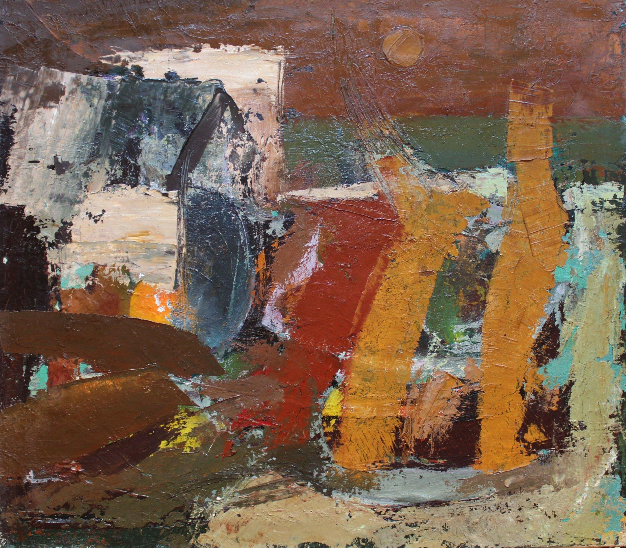 City , oil/canvas, 65x74 cm