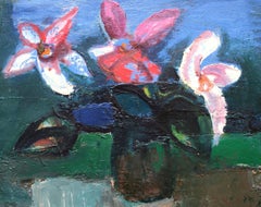 Flowers, canvas/oil, 38x46 cm