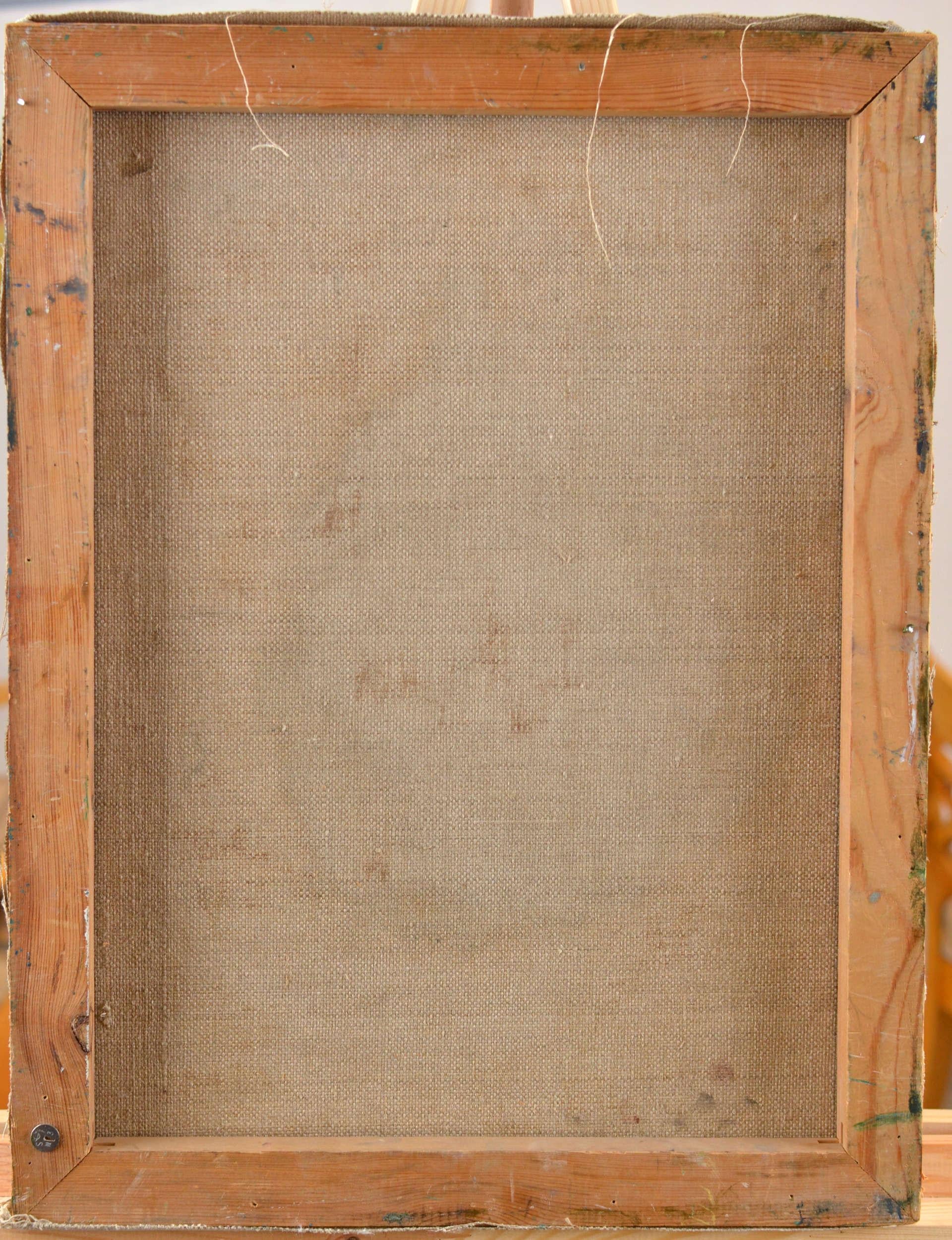 Rosen. Öl/Leinwand, 50x38 cm im Angebot 2