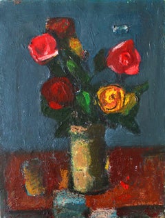 Roses. oil/canvas, 50x38 cm