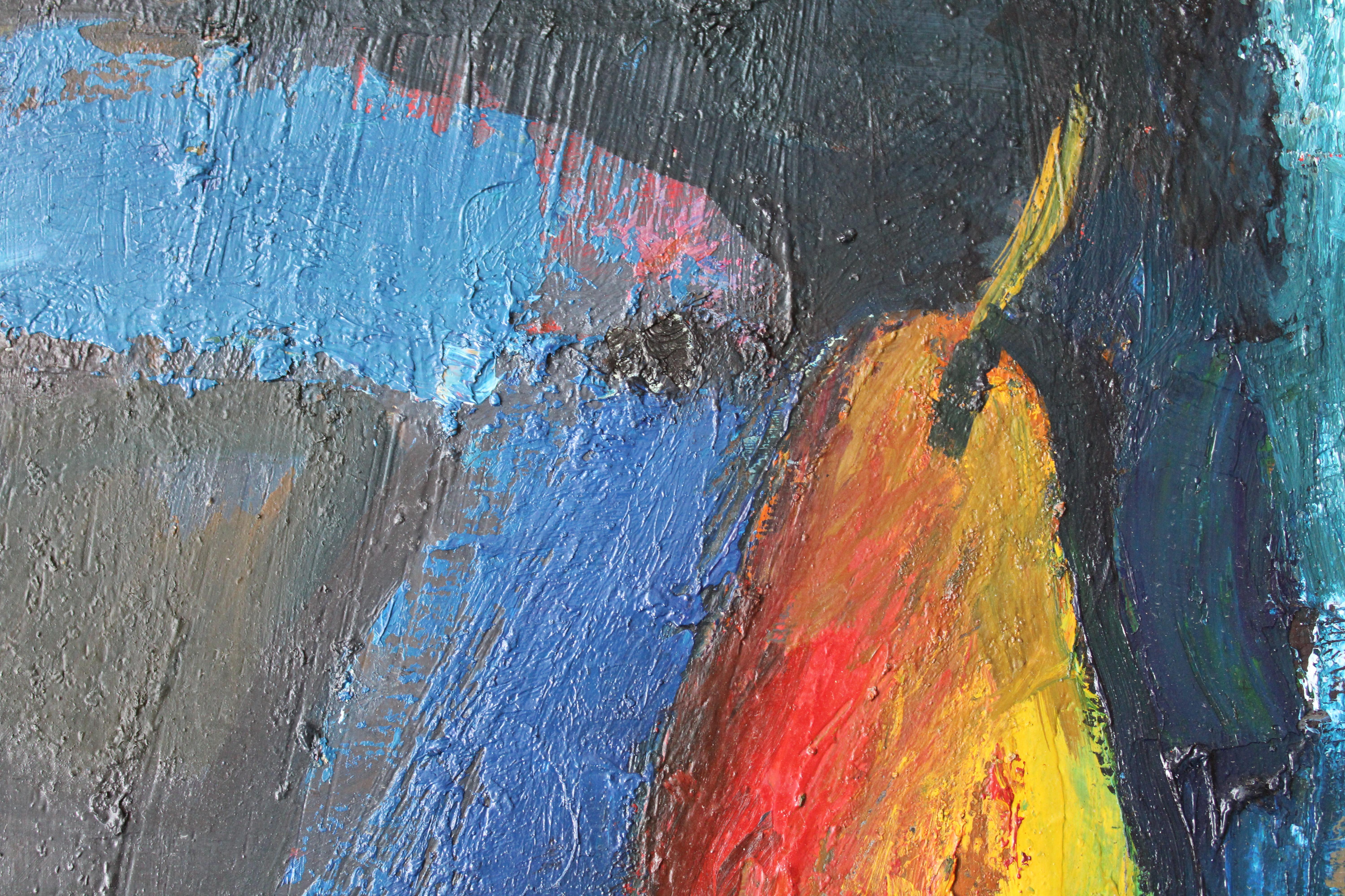 Nature morte aux poires. Huile sur carton, 50 x 60 cm 

Alexandre Rodin (1922-2001)

Peintre Né dans une famille d'agriculteurs. Épouse Rasma Lace - érudite en art. Il a étudié à l'école d'art de Stalingrad, à l'école d'art de Saratov, et a obtenu