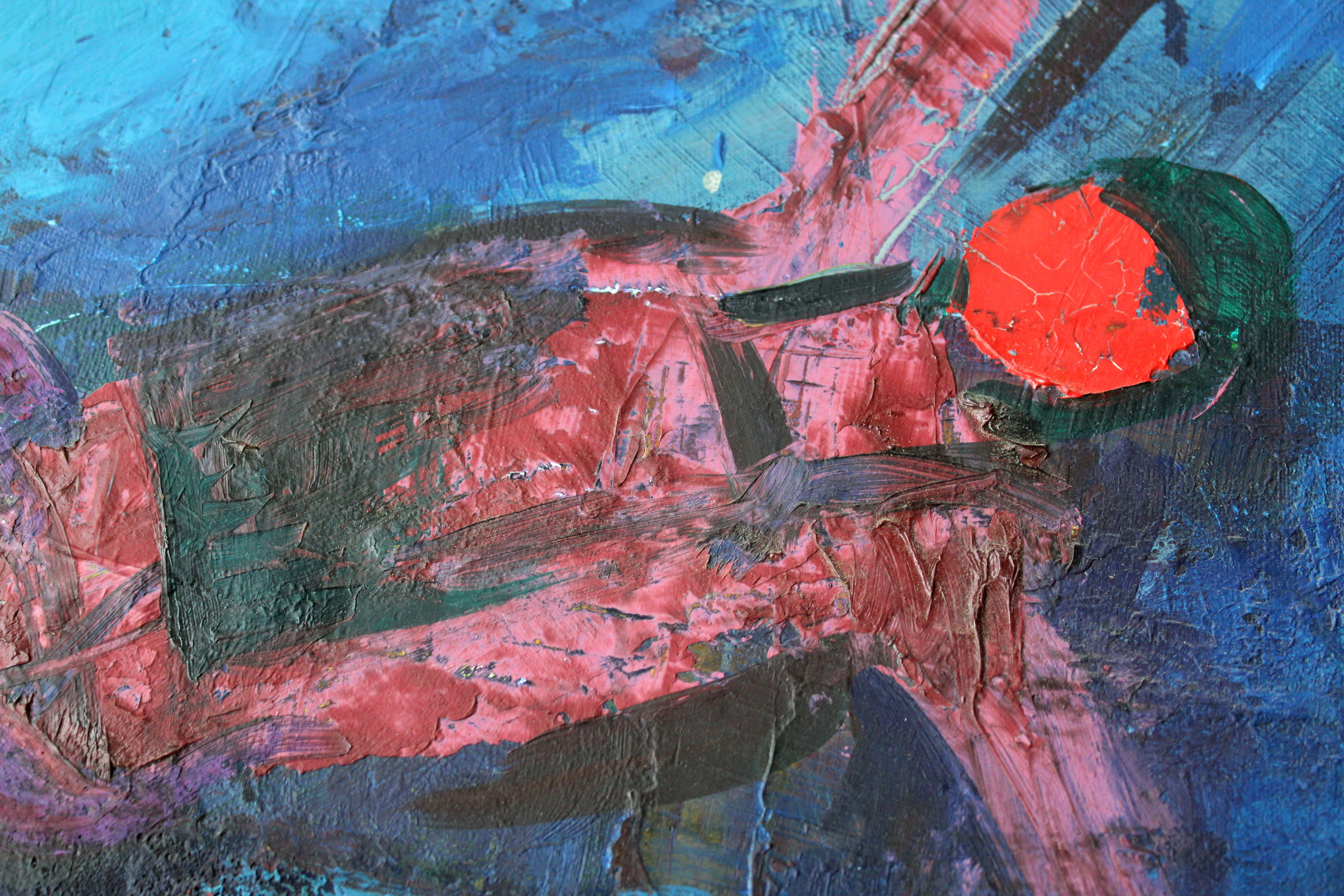 Journey Beyond - Painting by Aleksandr Rodin (1922-2001)