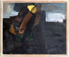 Il pane. 1987, olio su cartone, 81x99 cm