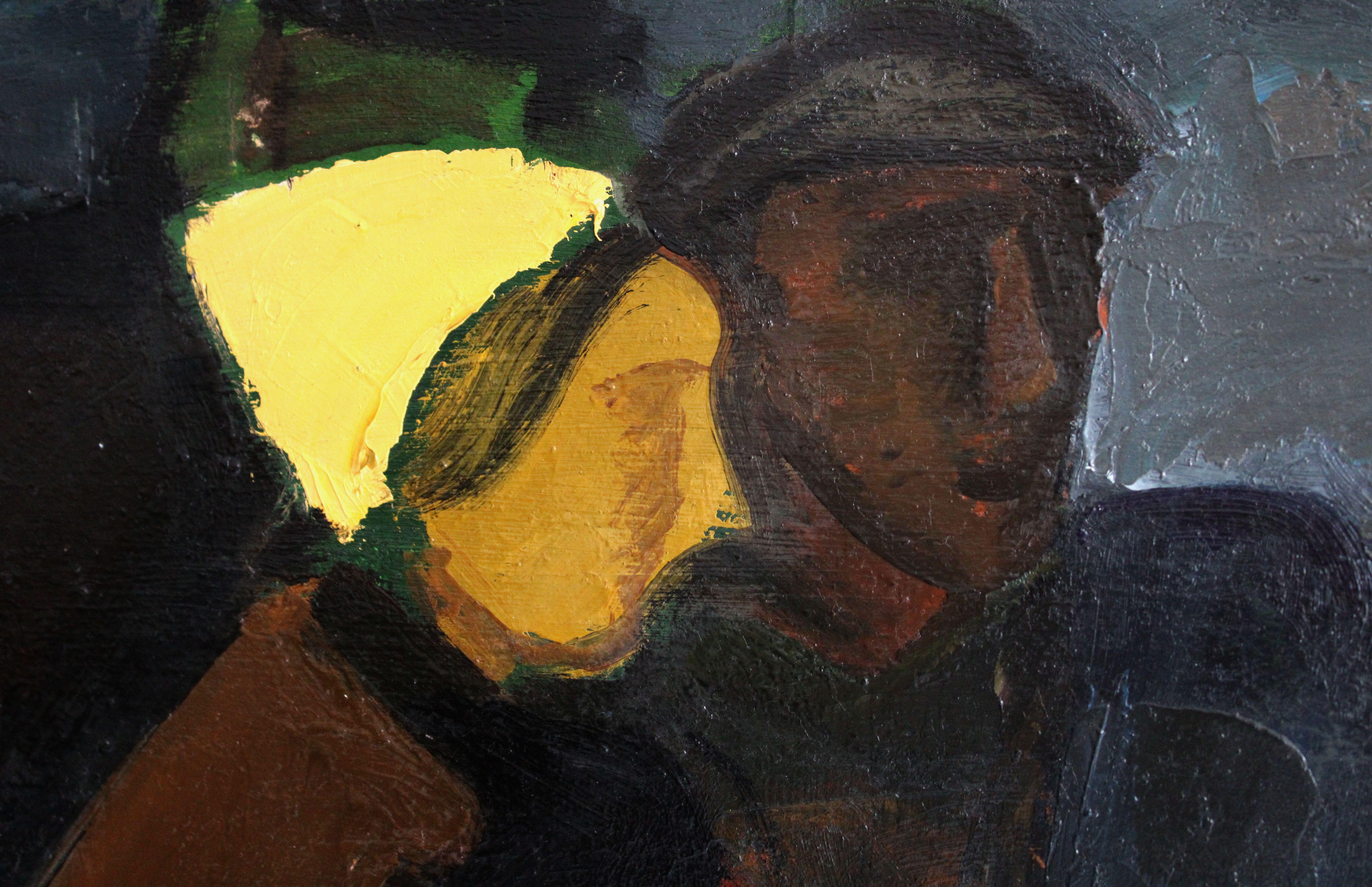 Sobre el pan. 1987, óleo sobre cartón, 81x99 cm en venta 3