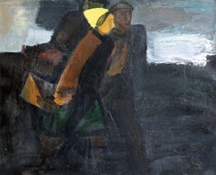 Il pane. 1987, olio su cartone, 81x99 cm