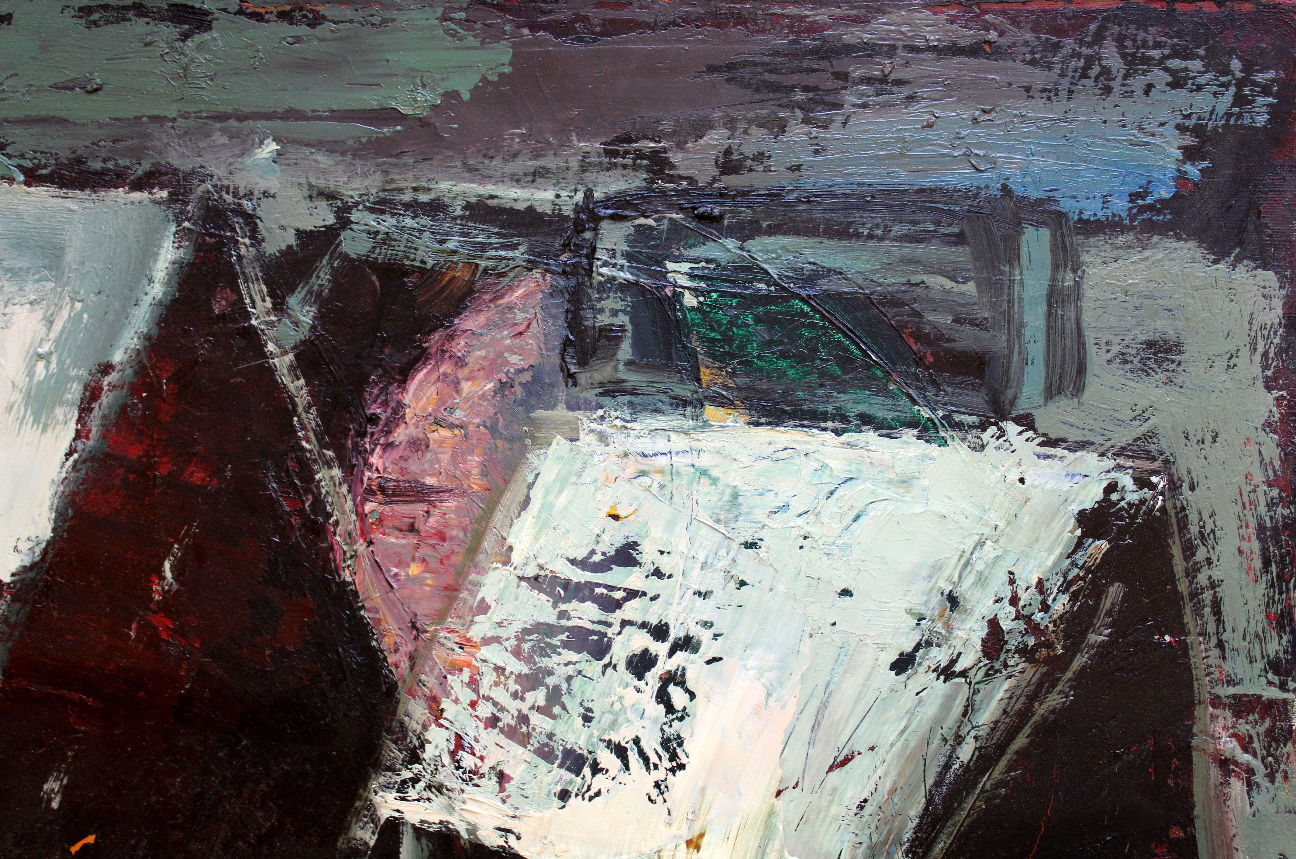 Tejados nevados. Óleo sobre lienzo, 54x73,5 cm

Aleksandr Rodin (1922-2001)
Pintor Nacido en una familia de agricultores. Esposa Rasma Lace - estudiosa del arte. Estudió en la Escuela de Arte de Stalingrado, Escuela de Arte de Saratov, se graduó en