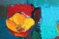 Ramo de primavera. Óleo sobre cartón, 85 x 74, 5 cm