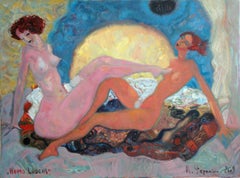 Double act, 2009, oil on canvas, 60x80 cm