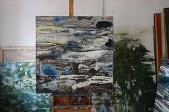 Circles 2  - Contemporary  Landscape  Abstract  Painting