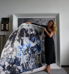Senza titolo 2 -  Pittura astratta contemporanea di grande formato