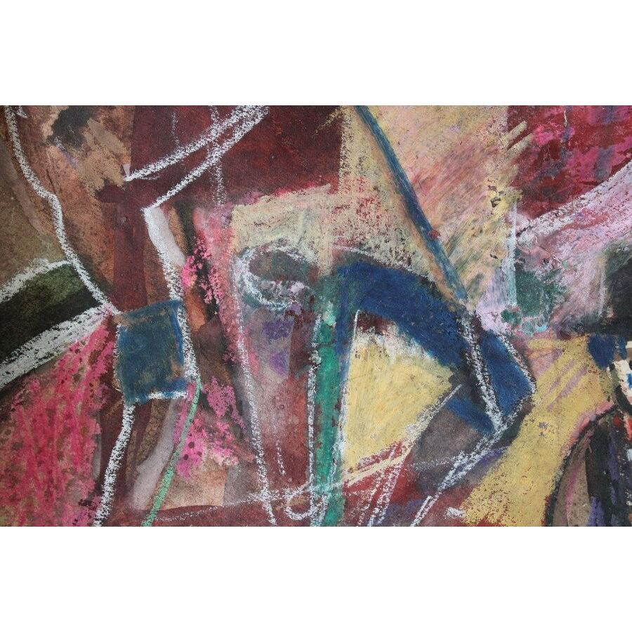 Circo. 1971, papel, técnica mixta, 27,5x39,5 cm en venta 1