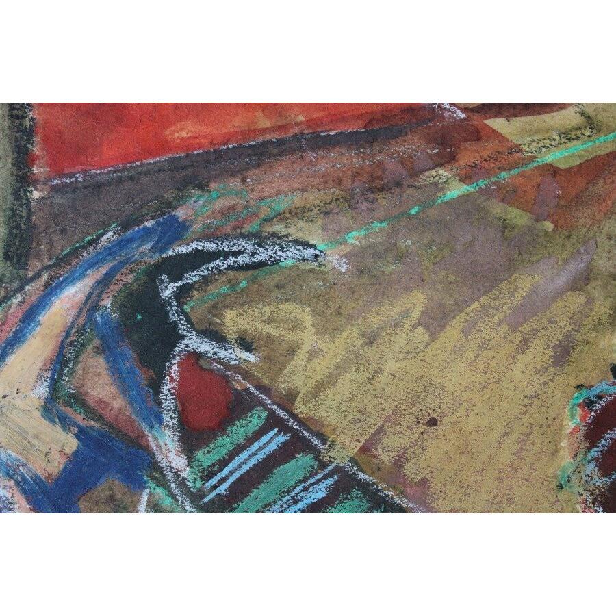 Circo. 1971, papel, técnica mixta, 27,5x39,5 cm en venta 3