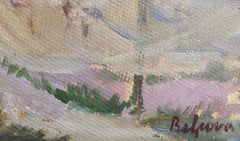 Il kolkhoz della pesca "Il futuro dei pescatori".  1958, olio su cartone, 33x43,3 cm