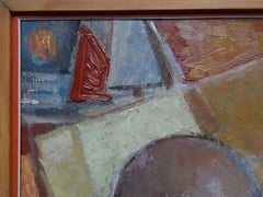 Painter's family. Oil on cardboard, 50x79, 5 cm