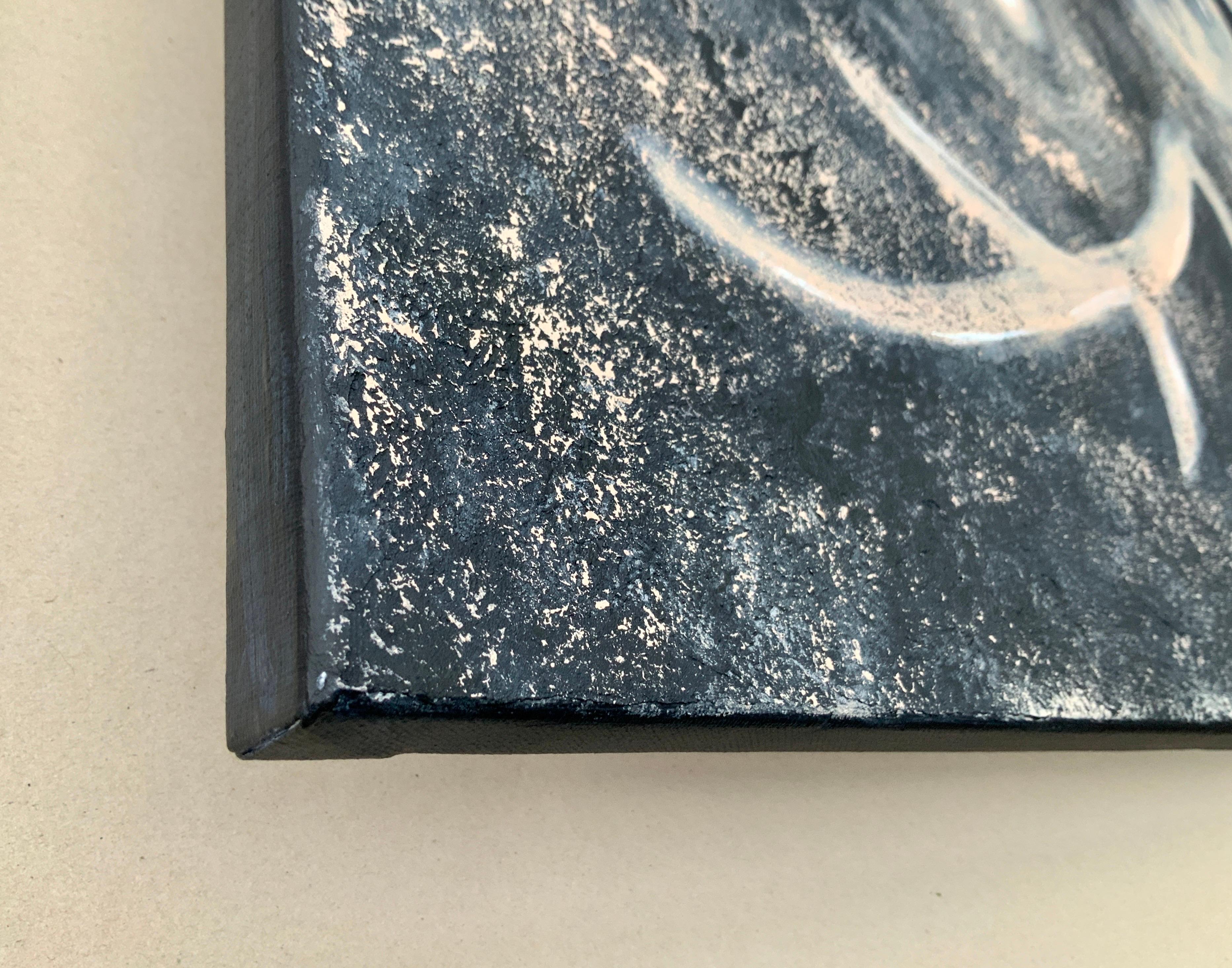 Ihr eigenes Paradies. Originalgemälde von Aleksandra Jagoda im Angebot 10