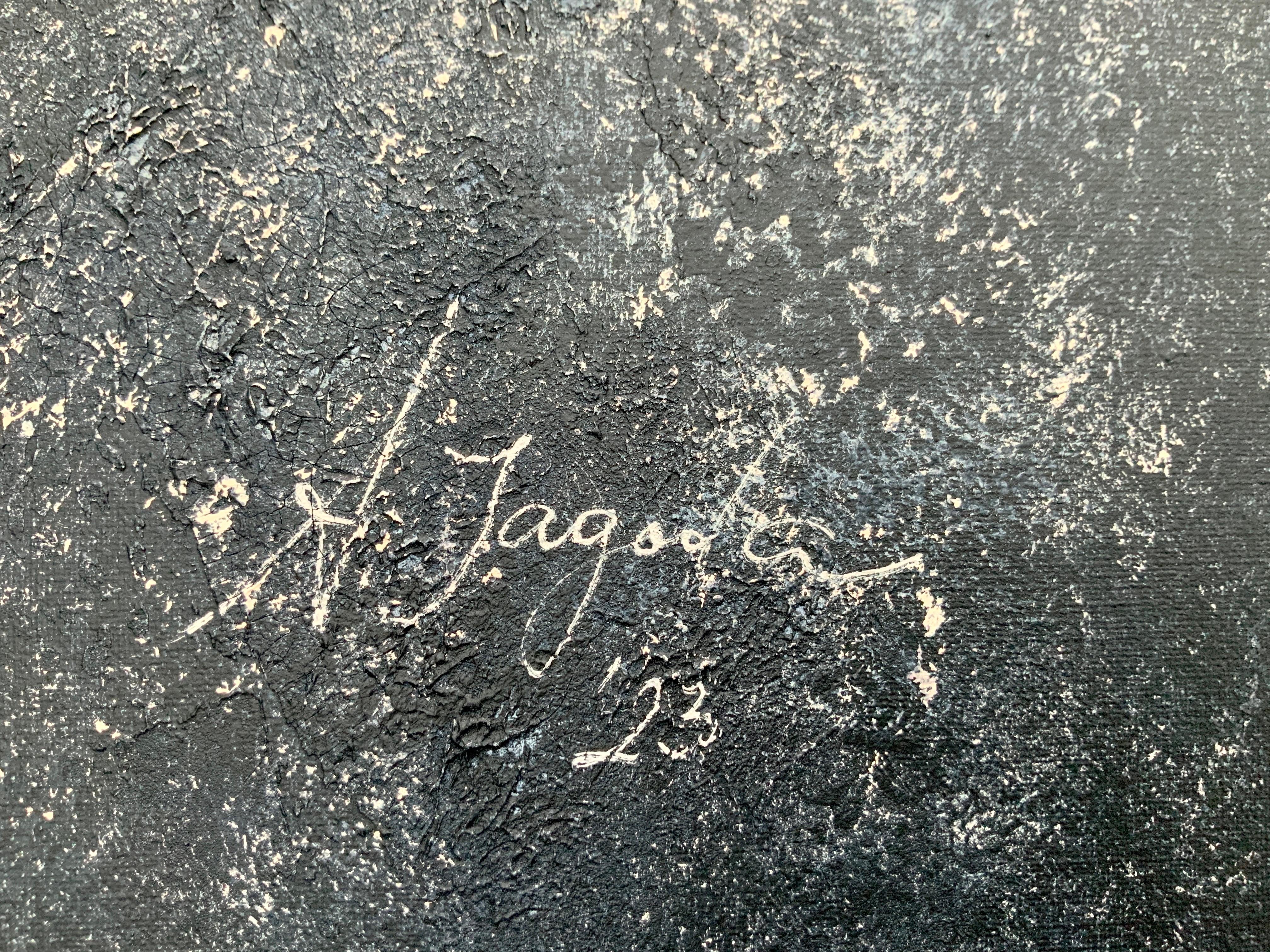 Ihr eigenes Paradies. Originalgemälde von Aleksandra Jagoda im Angebot 11