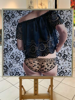 Cambiamento - Giovane artista polacco, Realismo, Pittura ad olio fotorealistica, Donna