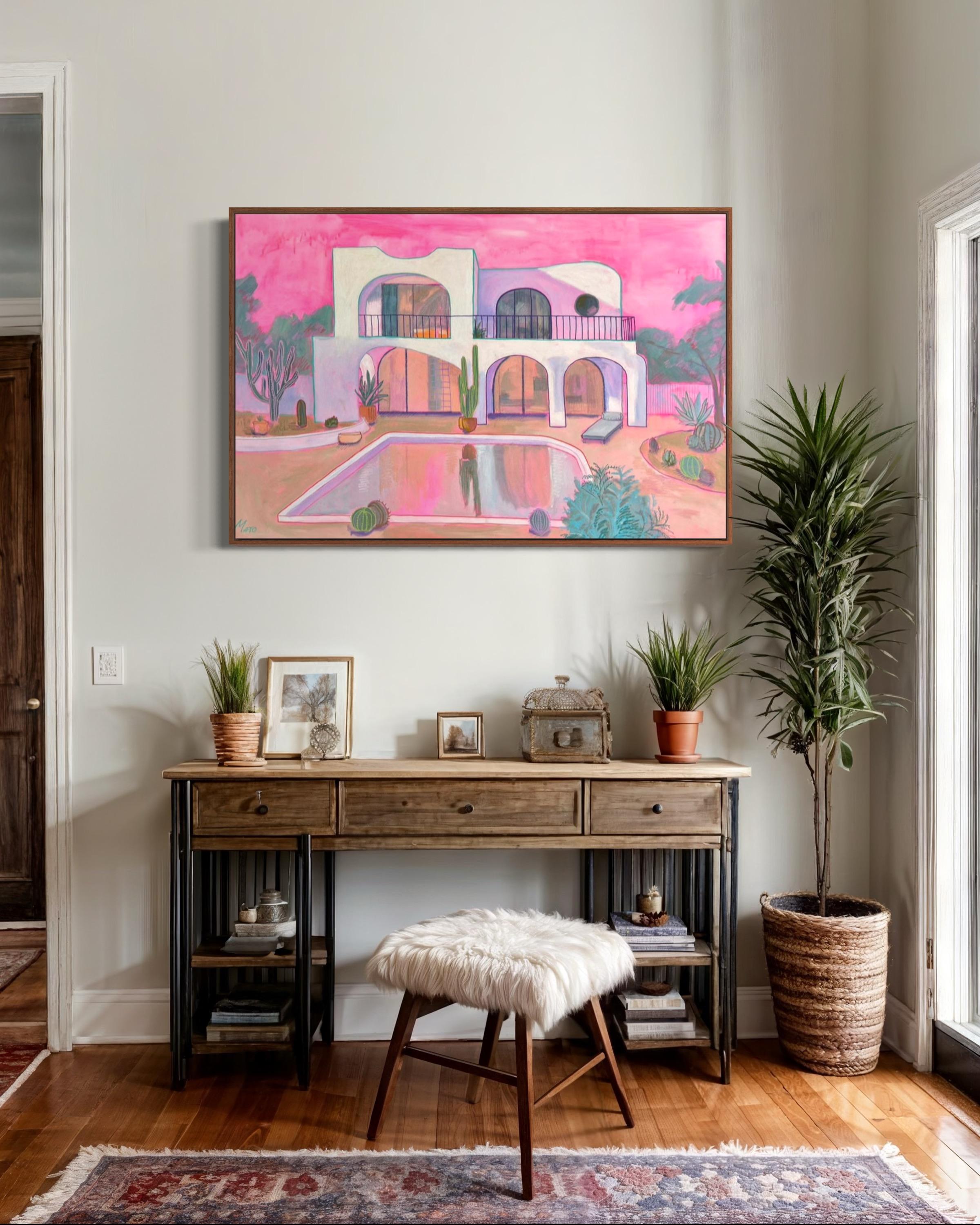 Dream time, 80x120cm, acrylic on canvas For Sale 1