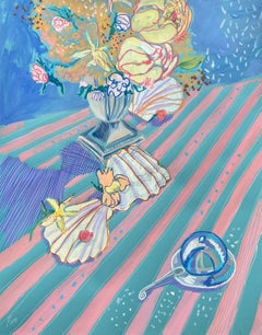 Naturaleza muerta , 65x50cm, papel/ pastel/ gouache
