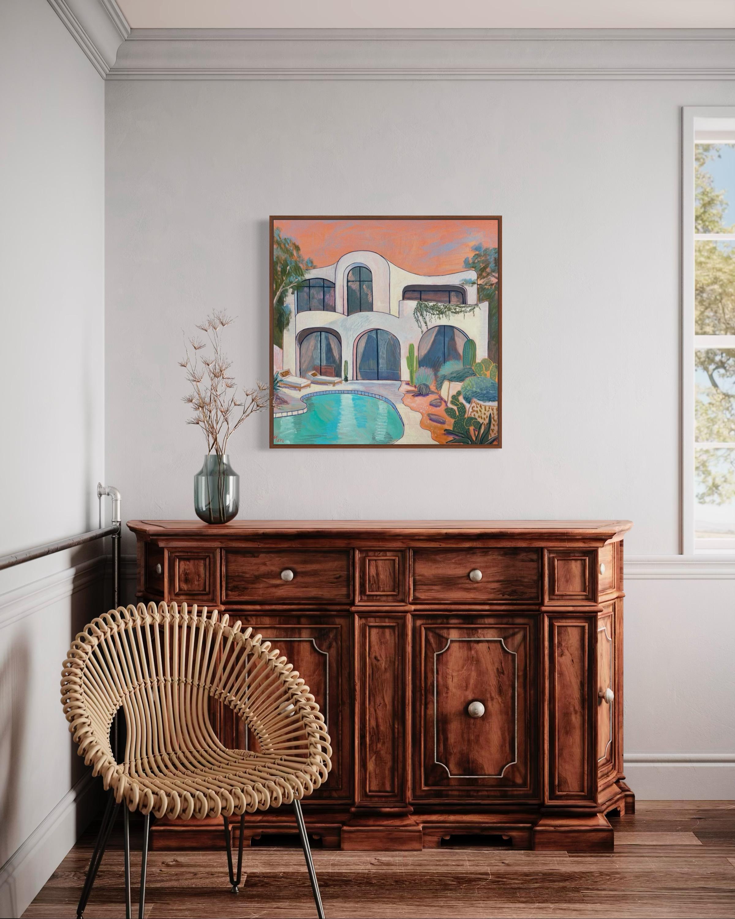 Summer
80x80 cm

The work is sold without a frame
