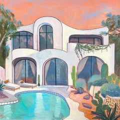 Verano, 80x80cm, acrílico sobre lienzo