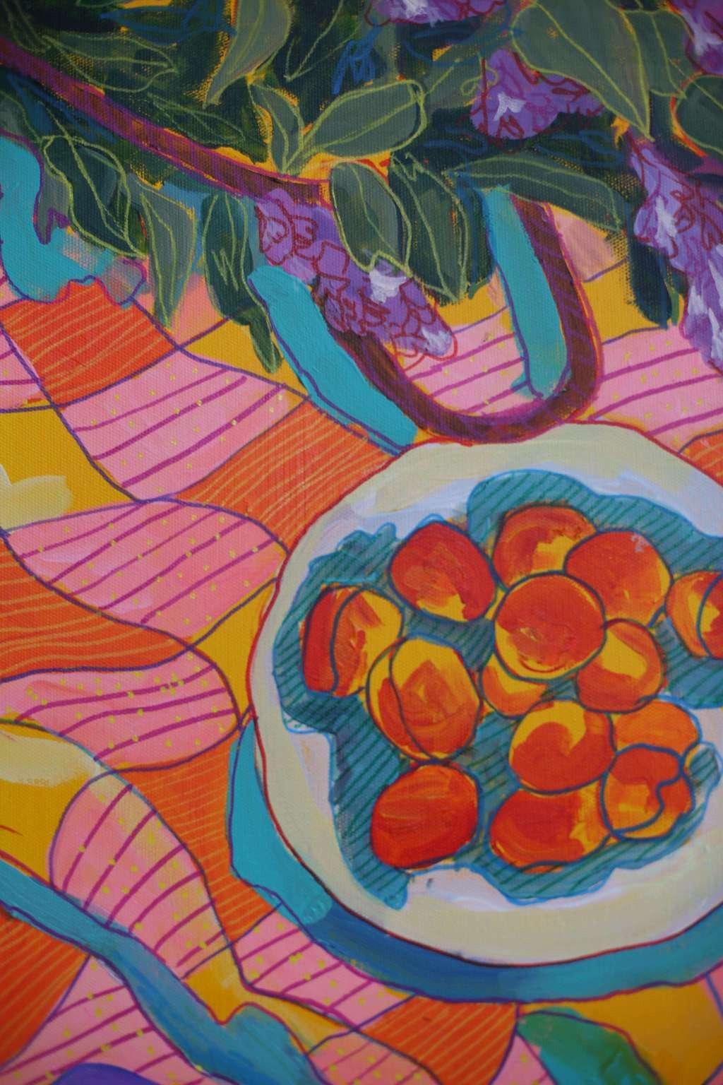 Summer picnic, 100x80cm - Contemporary Art by Aleksandra Mato