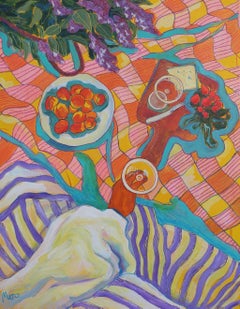 Summer picnic, 100x80cm