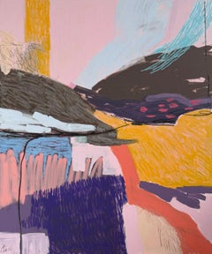 Valle, 120x100 cm, acrilico su tela