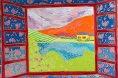 Finestra , 100x150 cm, acrilico su tela