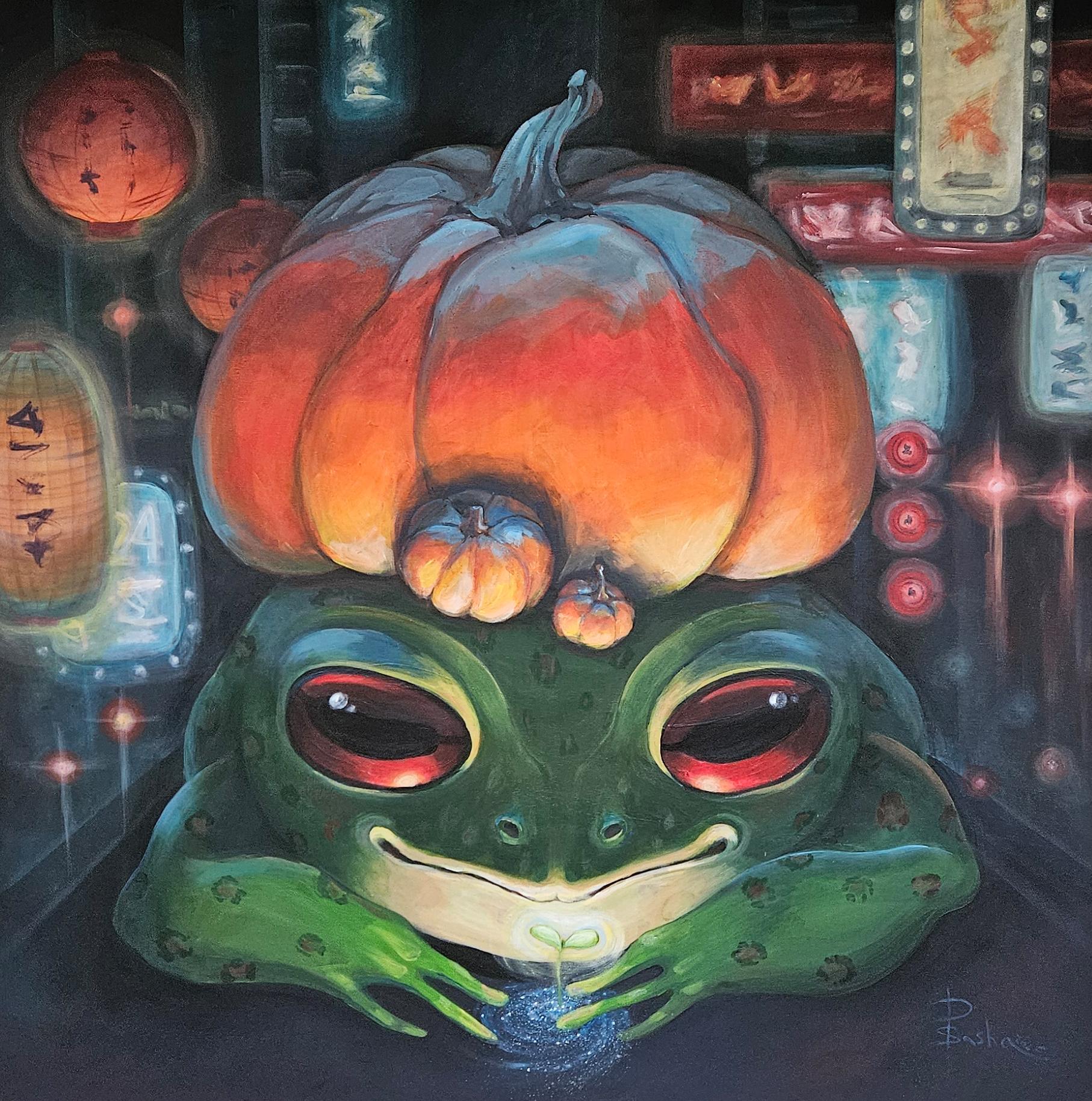 Aleksandra Paranchenko  Animal Painting - The Generative Glow