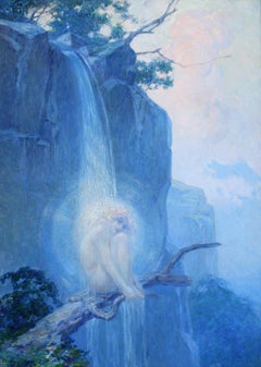 Fata della cascata. 1927, tela, olio, 75 x 52 cm