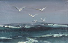 Sea. 1976. Oil on canvas. 23x32 cm