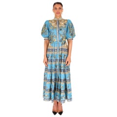 Alemais 'Cassie' Printed Woven Midi Dress