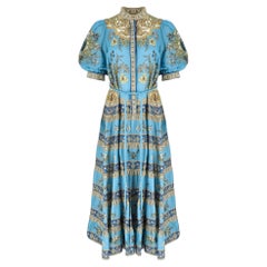 Alemais 'Cassie' Printed Woven Midi Dress