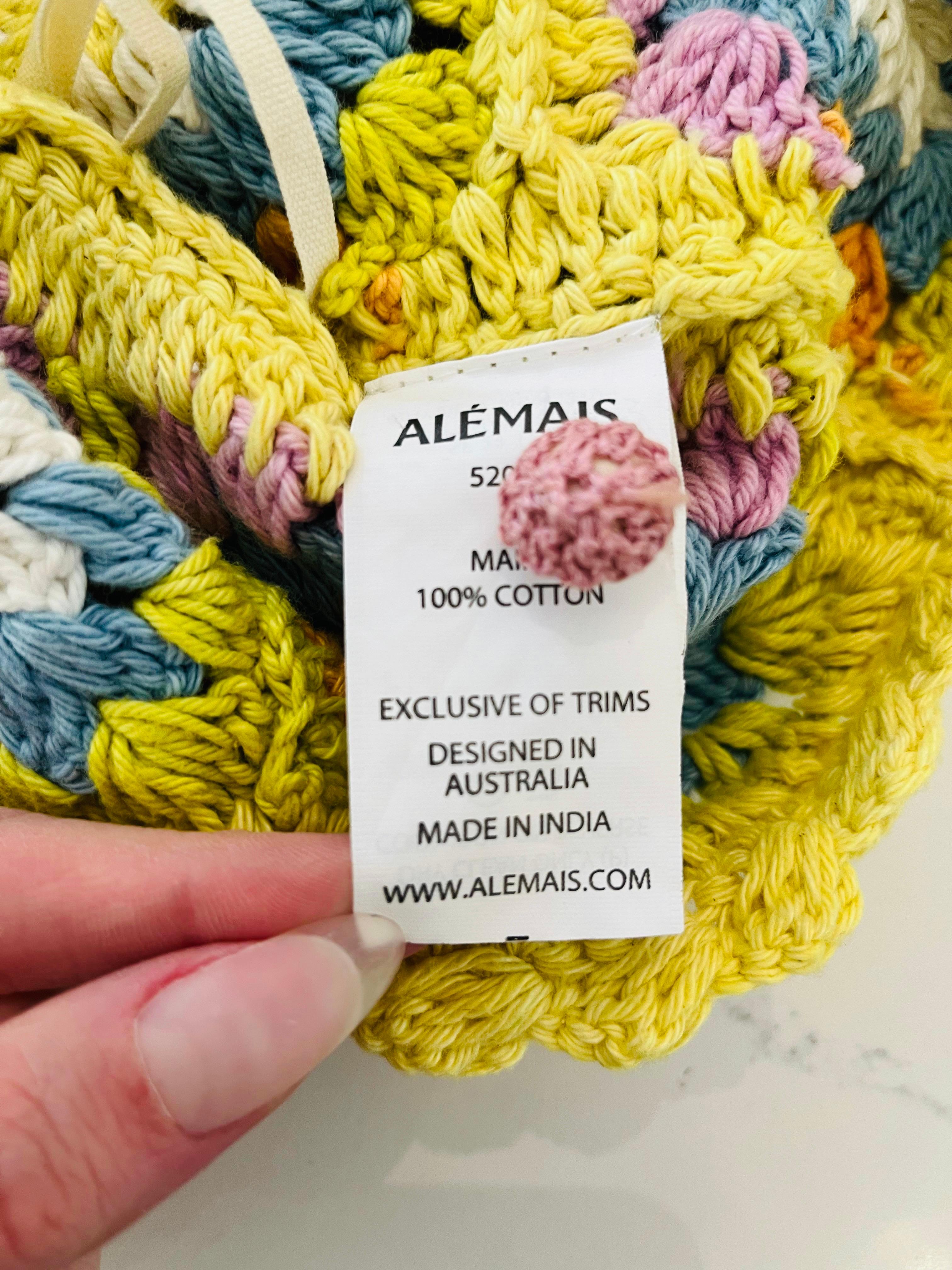 Alemais Crochet Cotton Crop Top 3