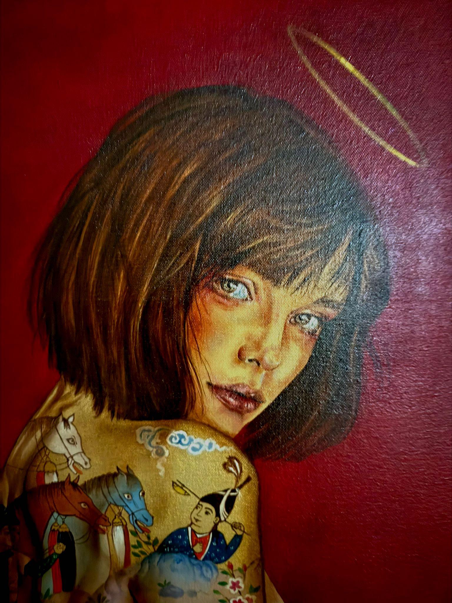 Don't judge Mary Magdalene - Painting by Alemeh Bagherian