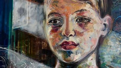 Journey to the Center of the Soul III: Figurative Oil Painting, 160x130cm, 2017