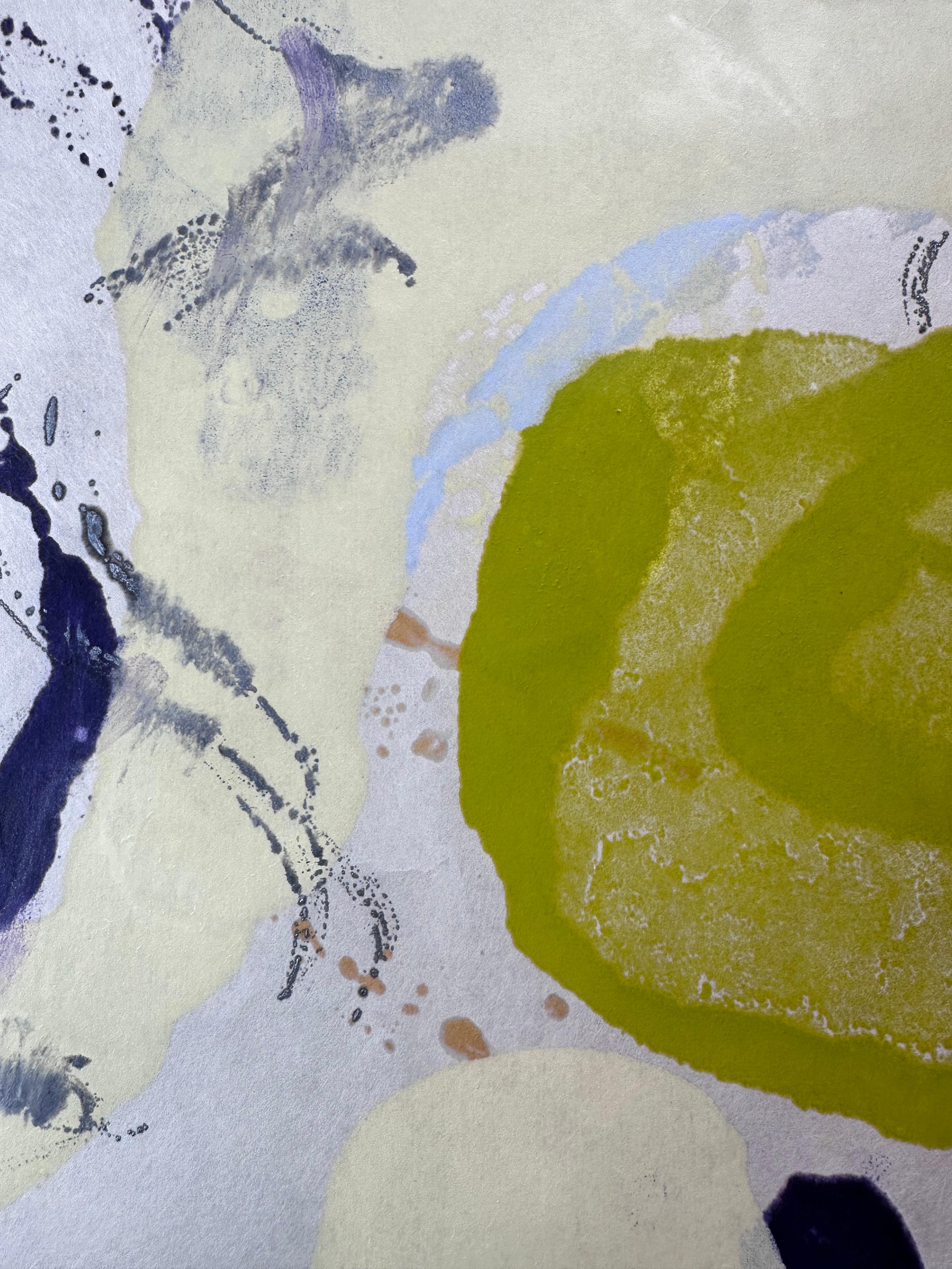 Ricorda che la mia felicità dipende dalla tua - Painting Astratto di Alena Ahrens
