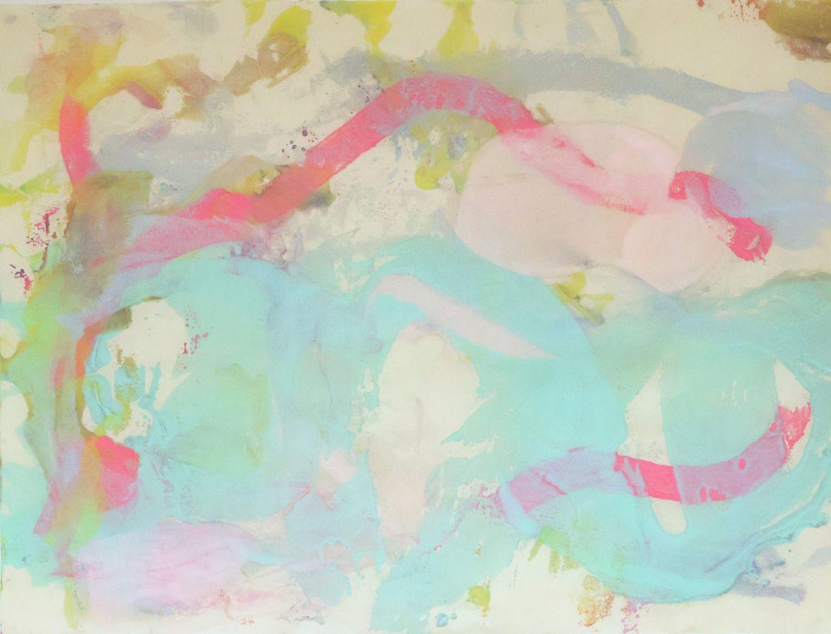 Alena Ahrens Abstract Painting - Signs of Twilight