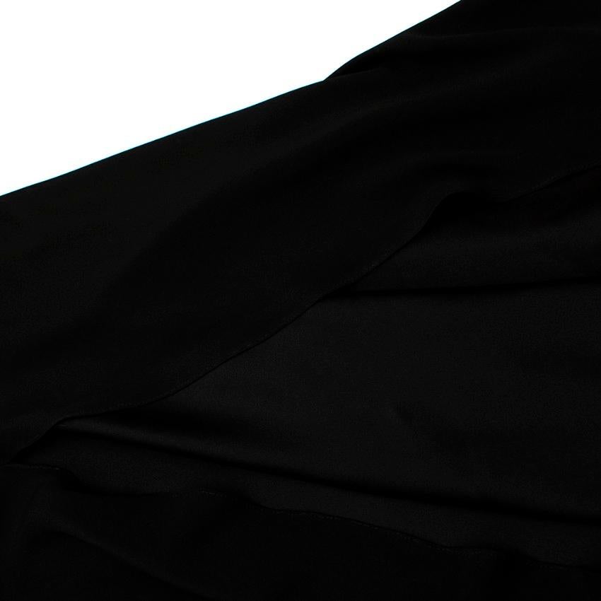 Alena Akhmadullina Maxi Vestido de Malla Bordado Negro US6 en venta 3