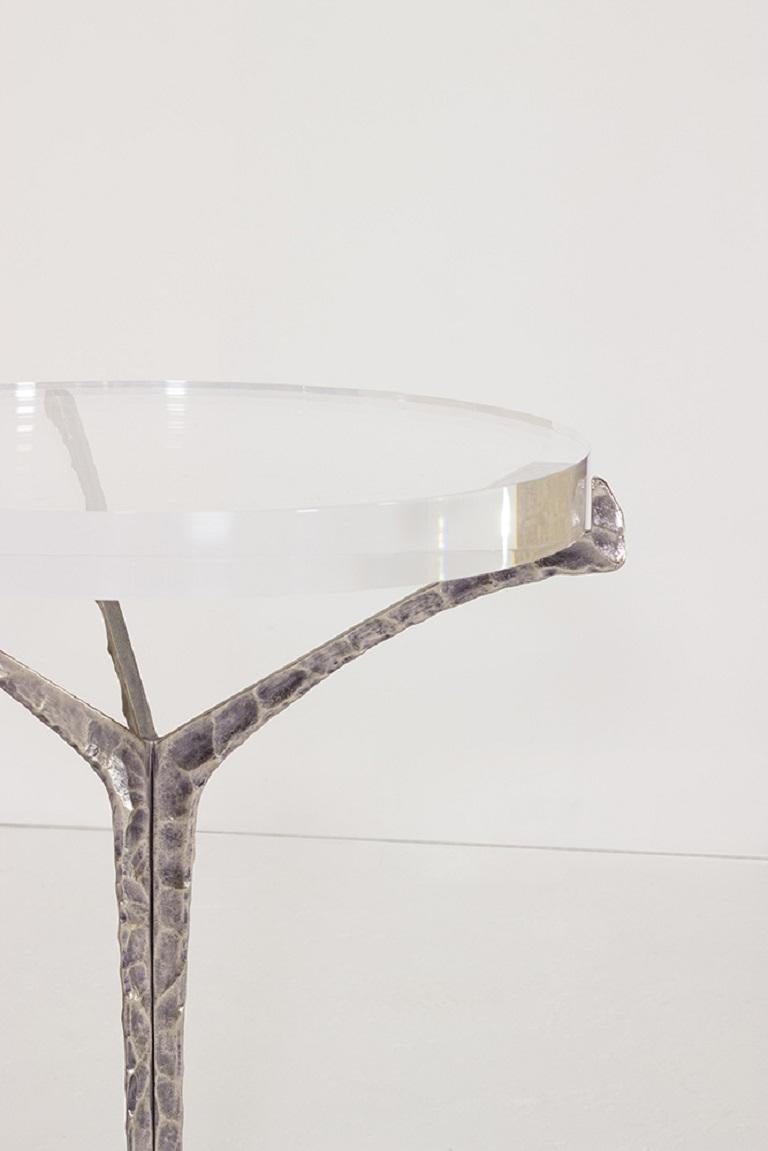 Alentejo Acrylic Side Table by InsidherLand In New Condition For Sale In Geneve, CH